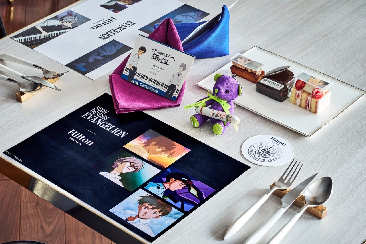コラボ企画】エヴァンゲリオンコラボ『ピアノの連弾もスイーツも音階の